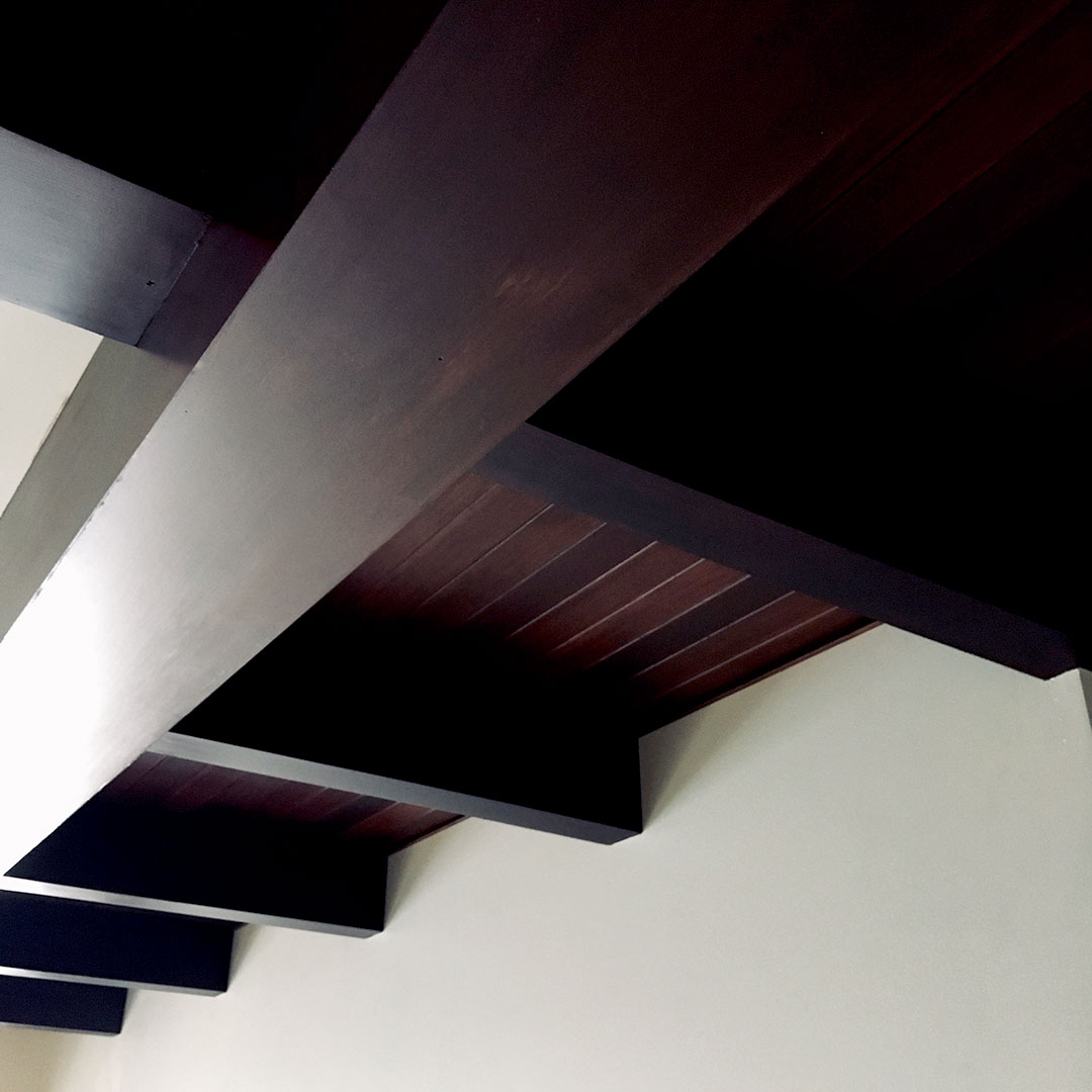 Wood ceiling