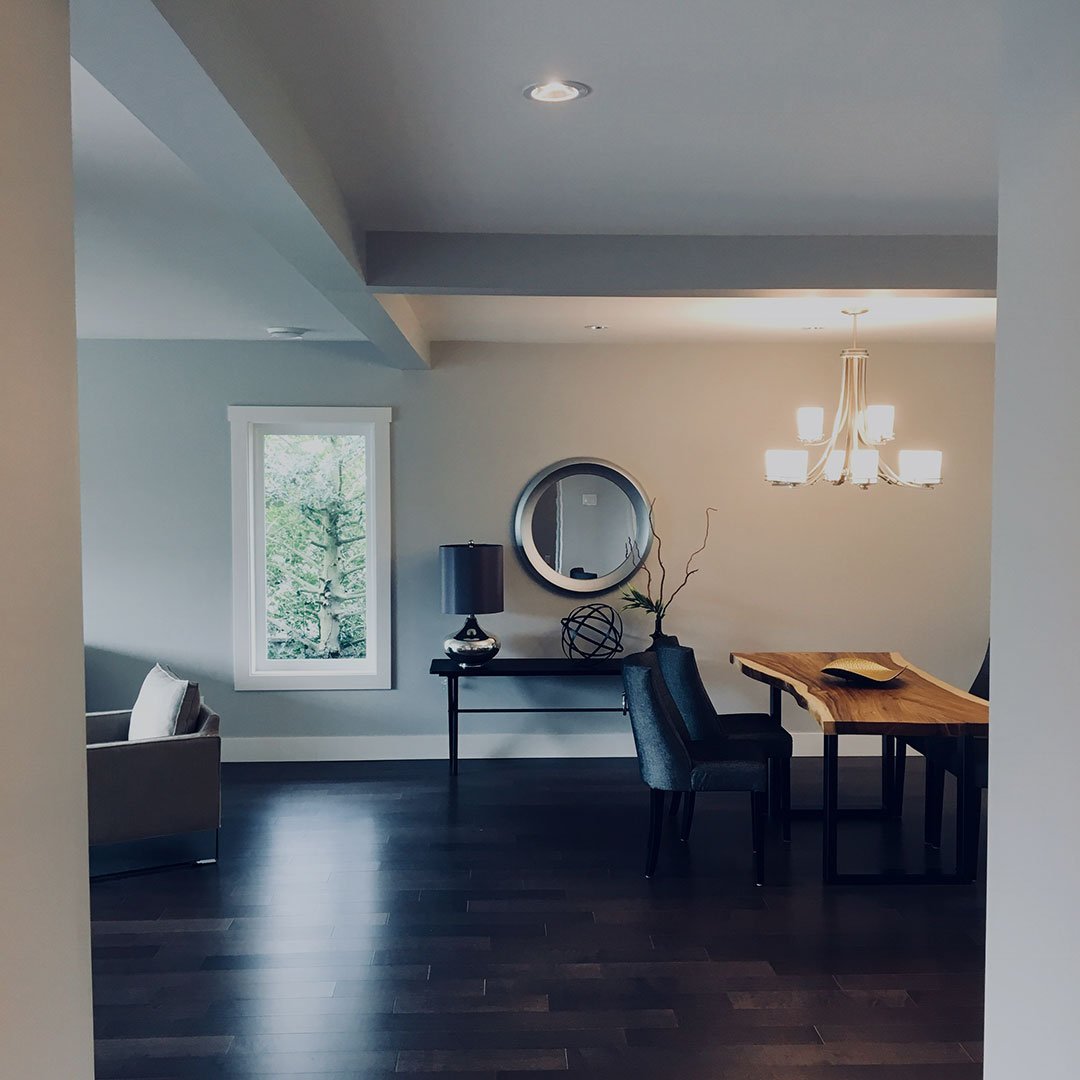 Dining area renovation