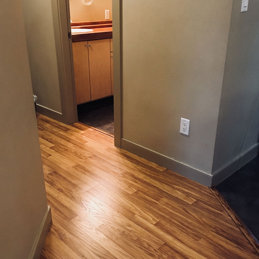 Hallway flooring